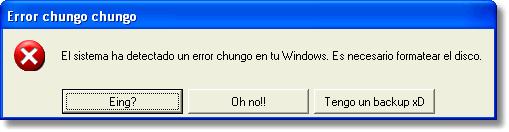 error 47872 windows xp